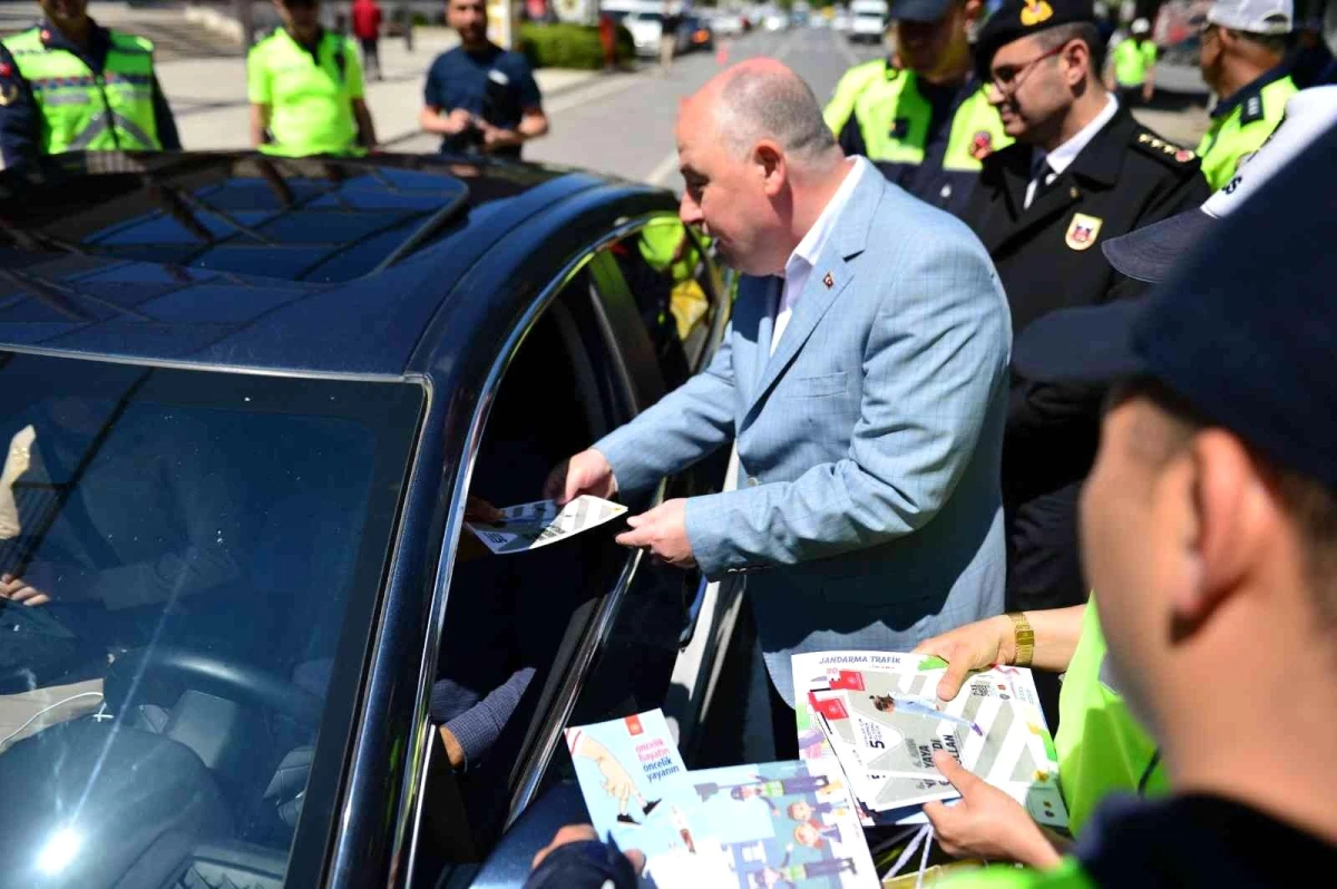 Yayalar için trafik denetimi yapıldı