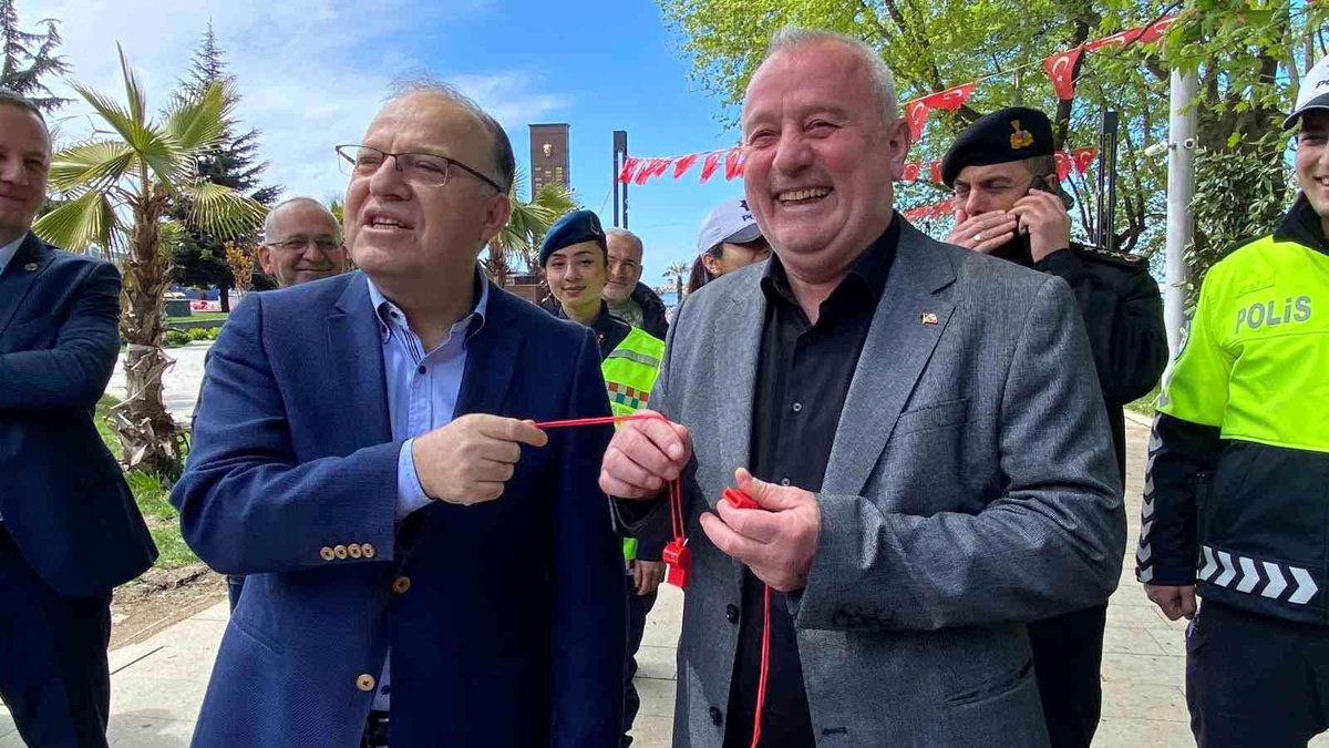 Zonguldak\'ta "Yayalar İçin 5 Adımda Güvenli Trafik" uygulaması