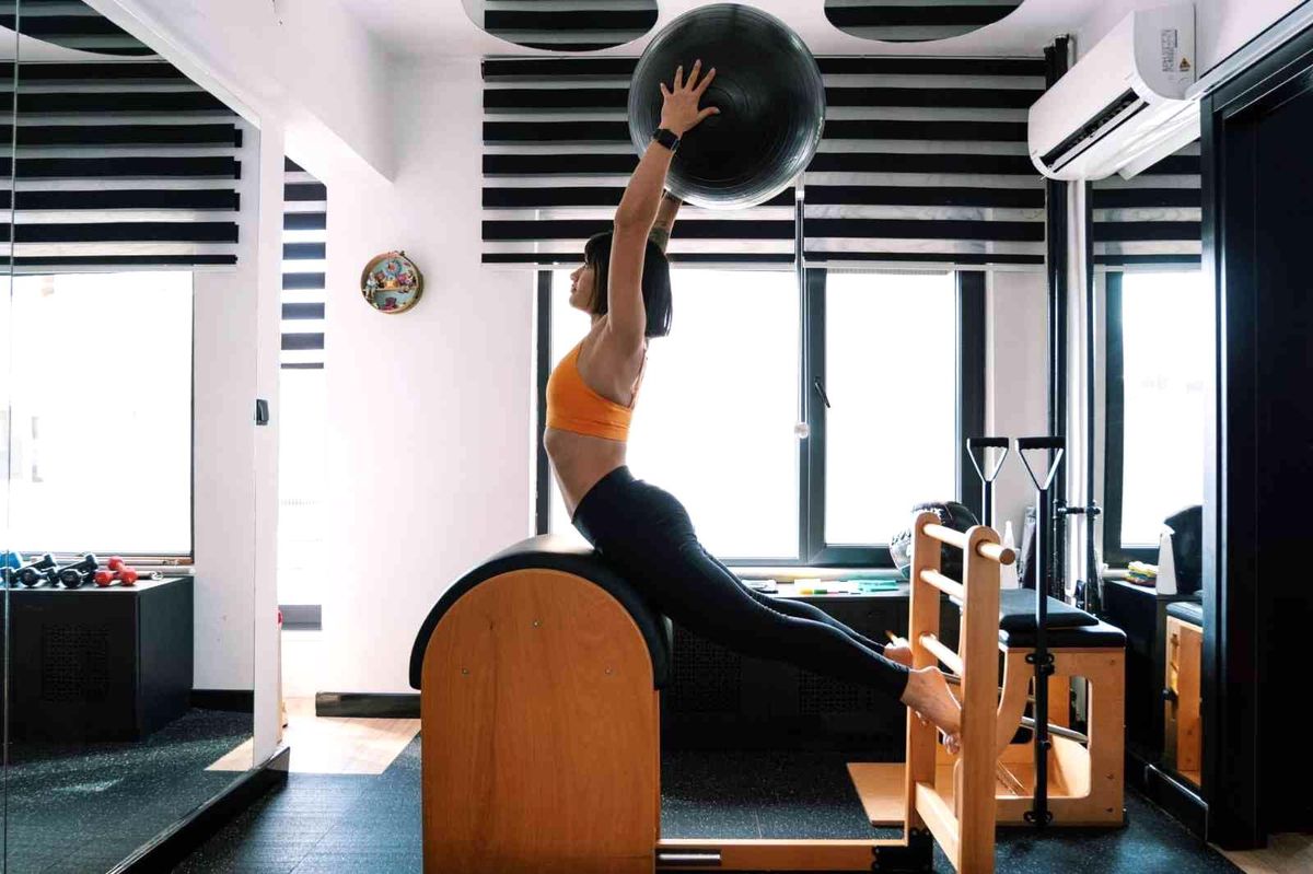 Atletizm yarışmasına pilatesli programla hazırlanan rekortmen