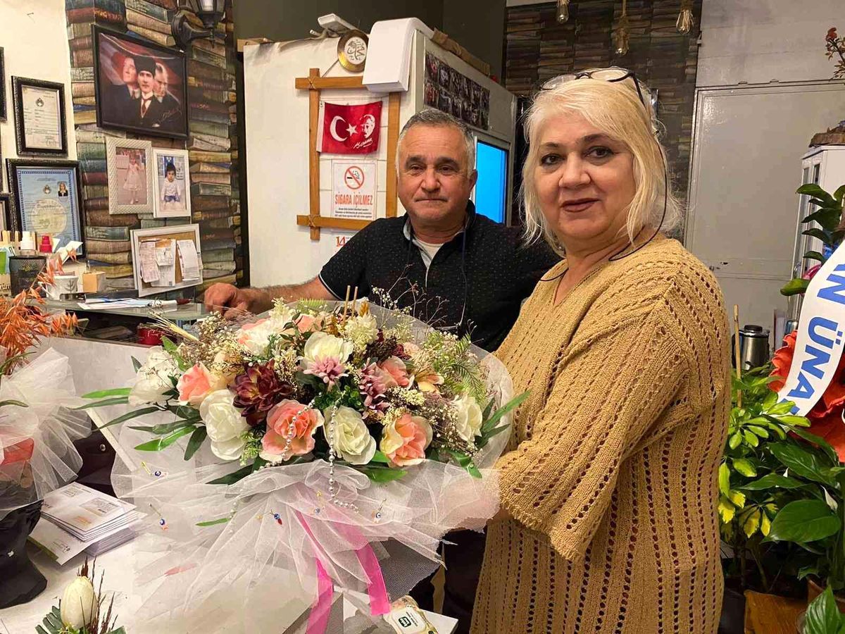 Aydın\'daki çiçekçilerde Anneler Günü yoğunluğu