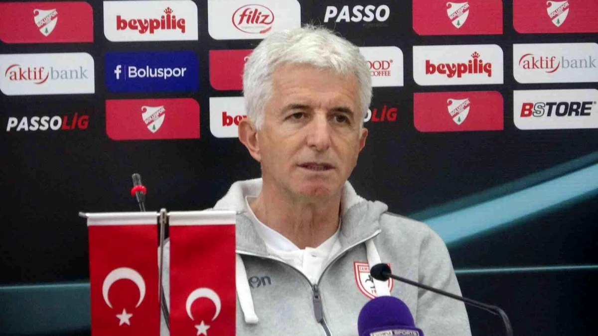 Beypiliç Boluspor-Yılport Samsunspor maçının ardından