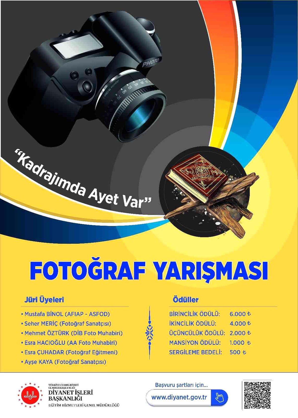 Diyanet İşleri Başkanlığından gençlere yönelik "ayet" konulu fotoğraf yarışması