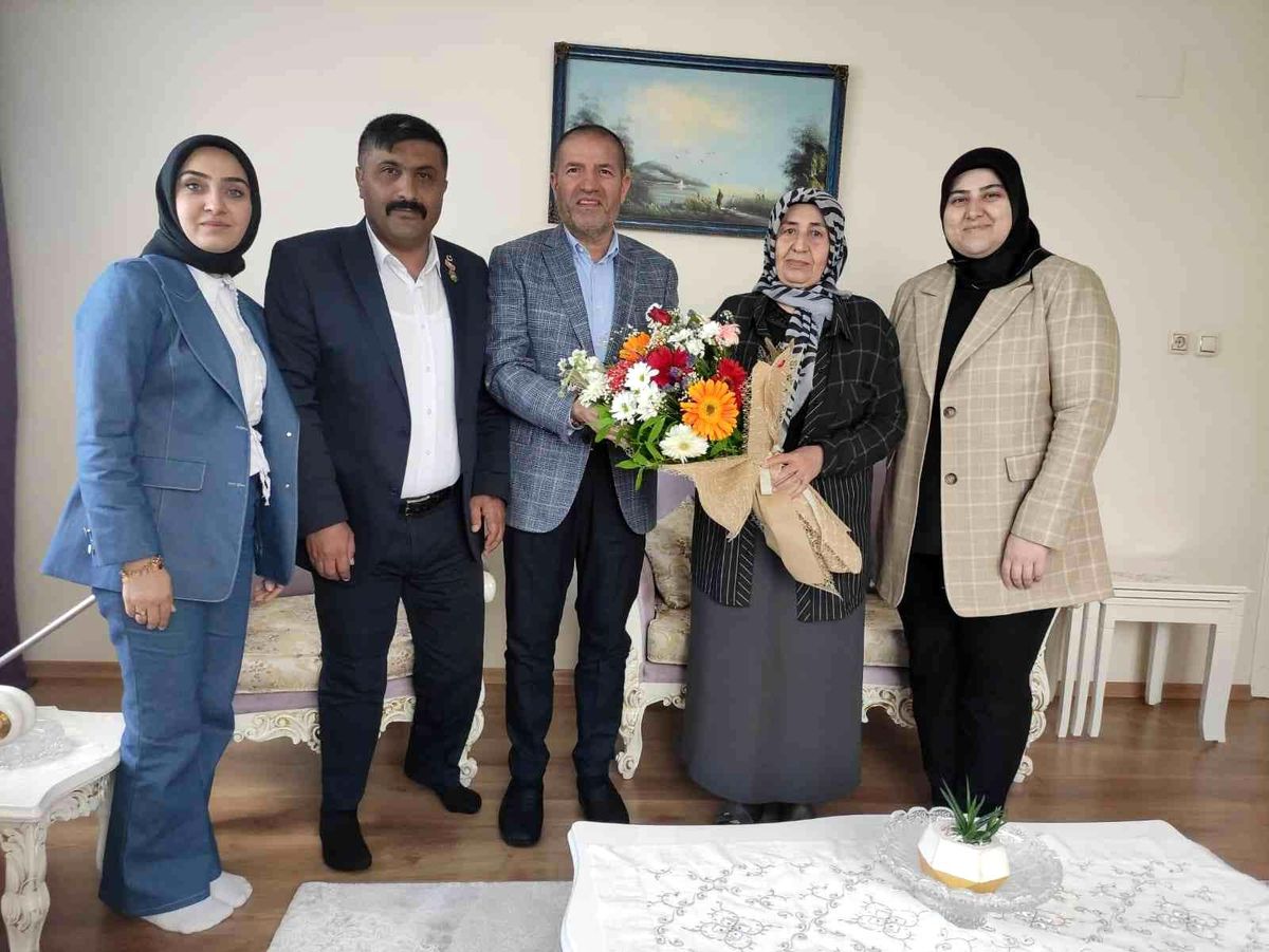Son dakika haberi! Kahramanmaraş\'ta şehit annesi ve eşi unutulmadı