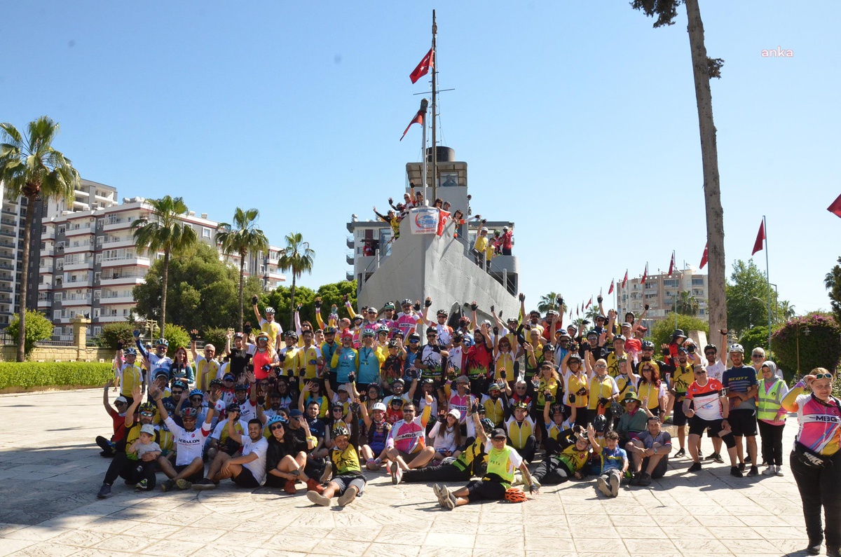 Mersin Büyükşehir \'Kleopatra Bisiklet Festivali\' Düzenledi