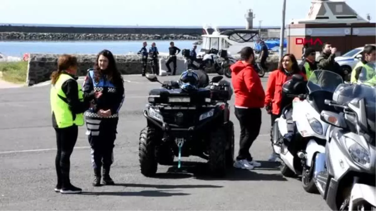 TEKİRDAĞ\'DA MOTOSİKLET TUTKUNLARINDAN ÇEVRE TEMİZLİĞİ