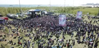 Trabzonsporlular şampiyonluğu Yenikapı Etkinlik Alanı'nda kutluyor