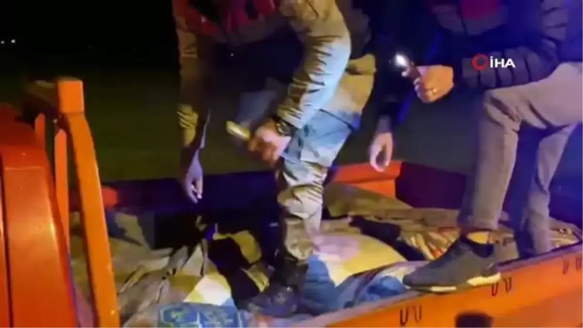 Van'da kaçak avlanmış 1 ton inci kefali ele geçirildi