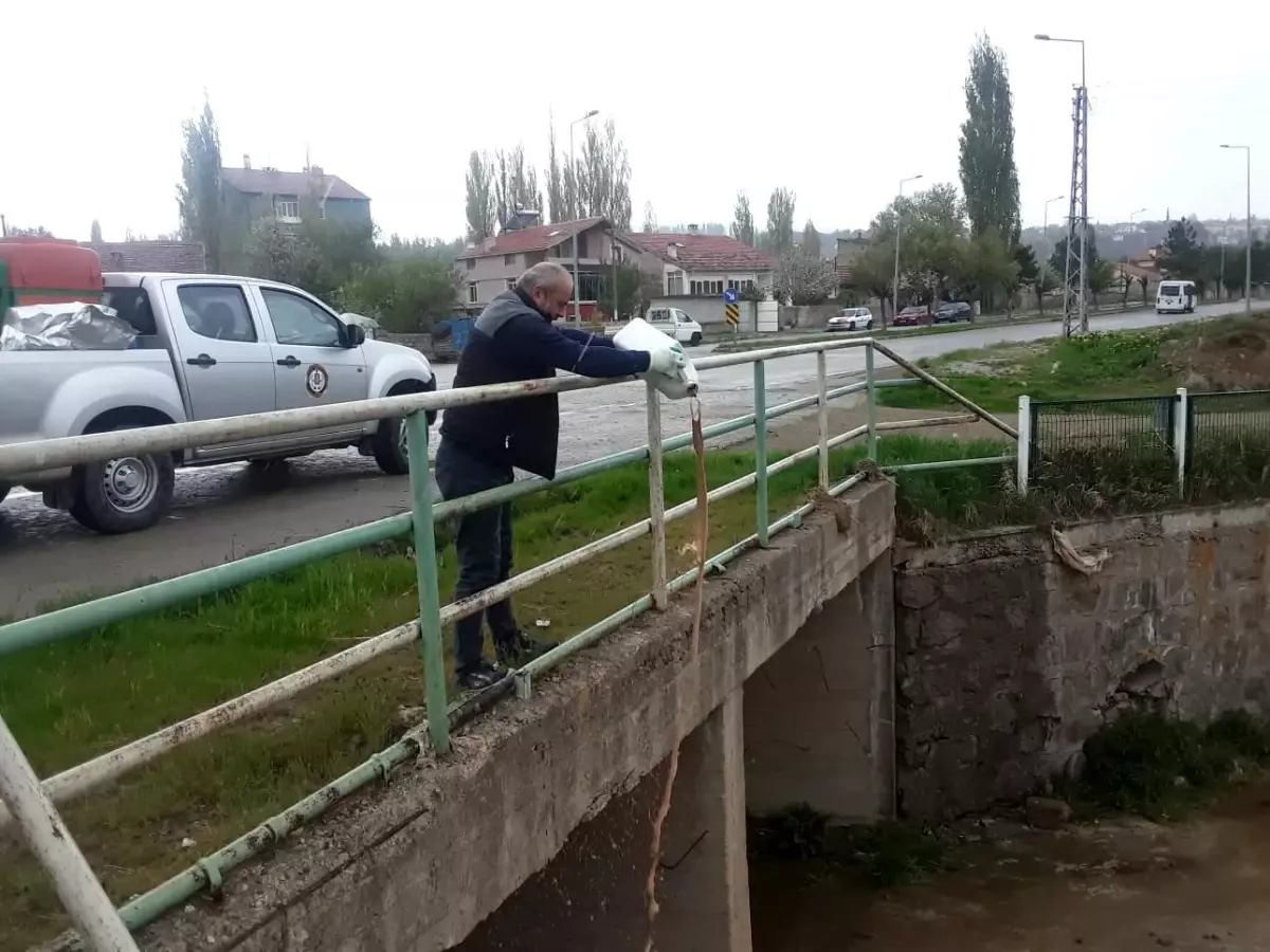 Bünyan\'da sineklenmeye karşı ilaçlama yapıldı