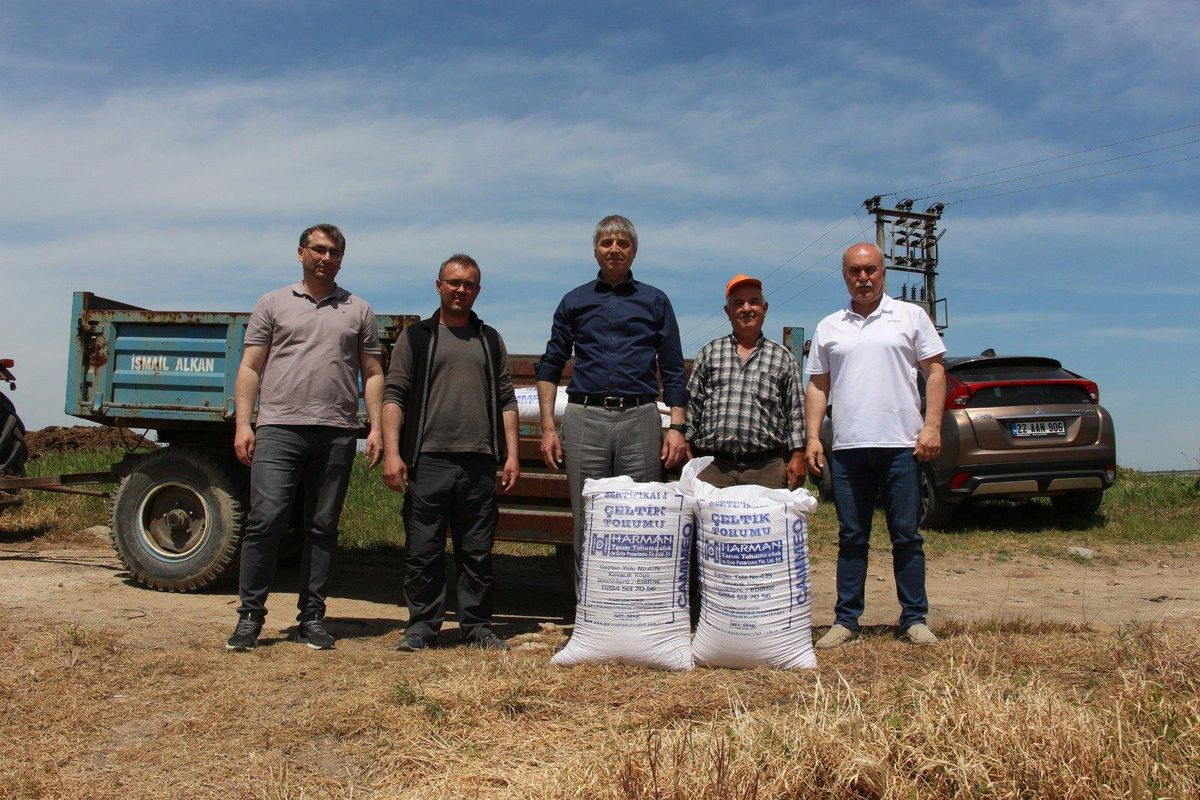 Edirne\'de üreticilere 5 bin 200 kilo sertifikalı çeltik tohumu dağıtıldı