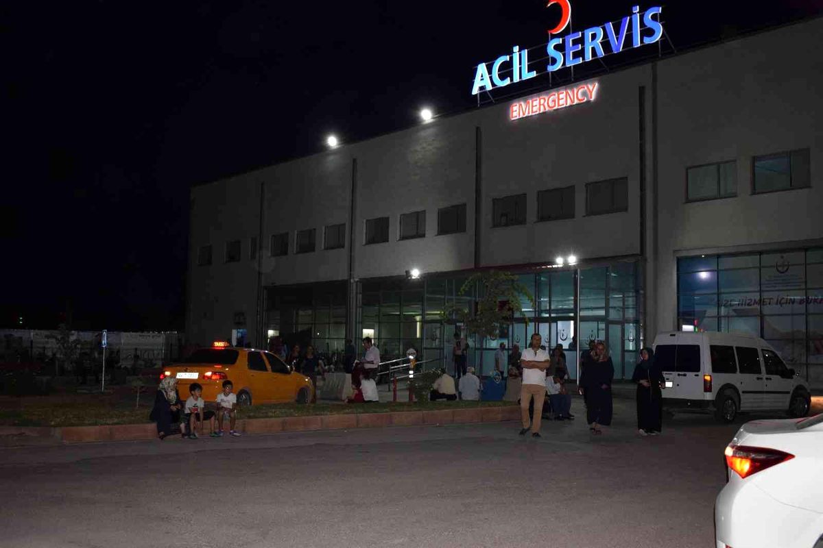 İki metreden beton zemine çakıldı