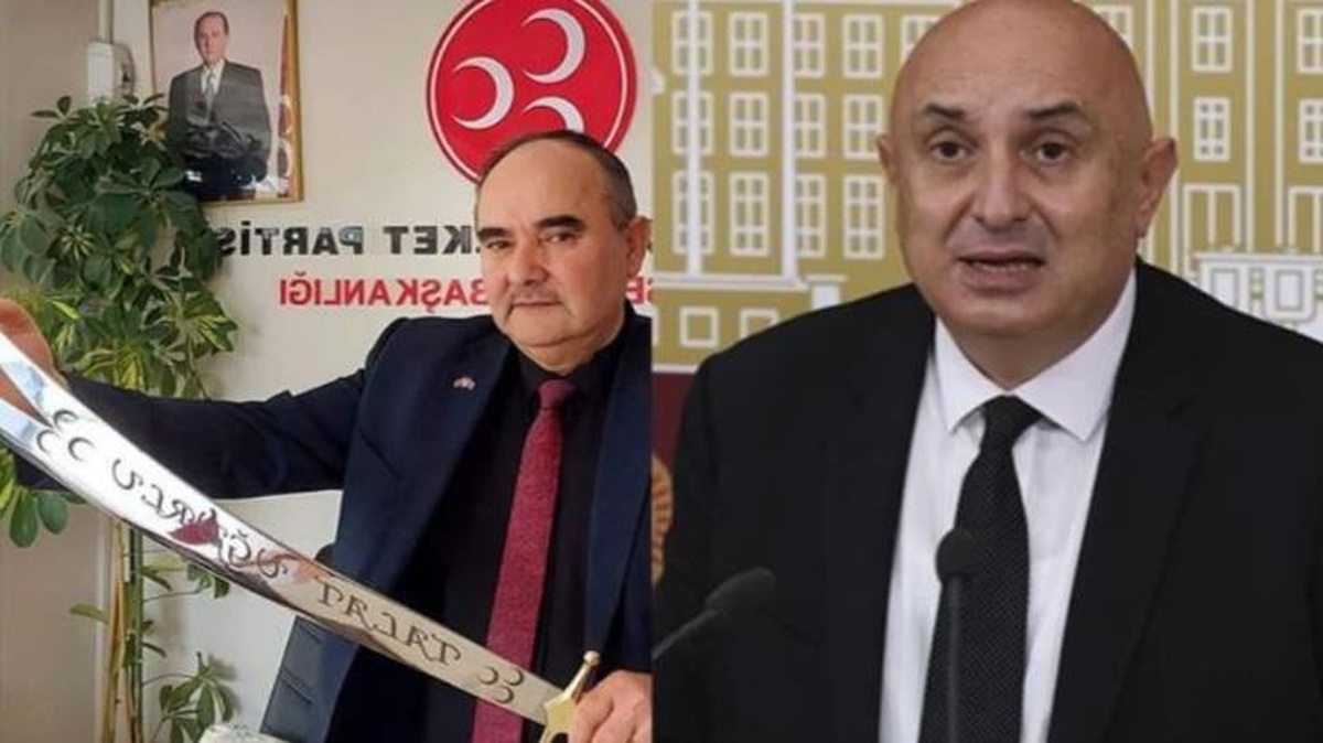 MHP\'li başkandan CHP milletvekiline "kılıçlı" Soylu mesajı