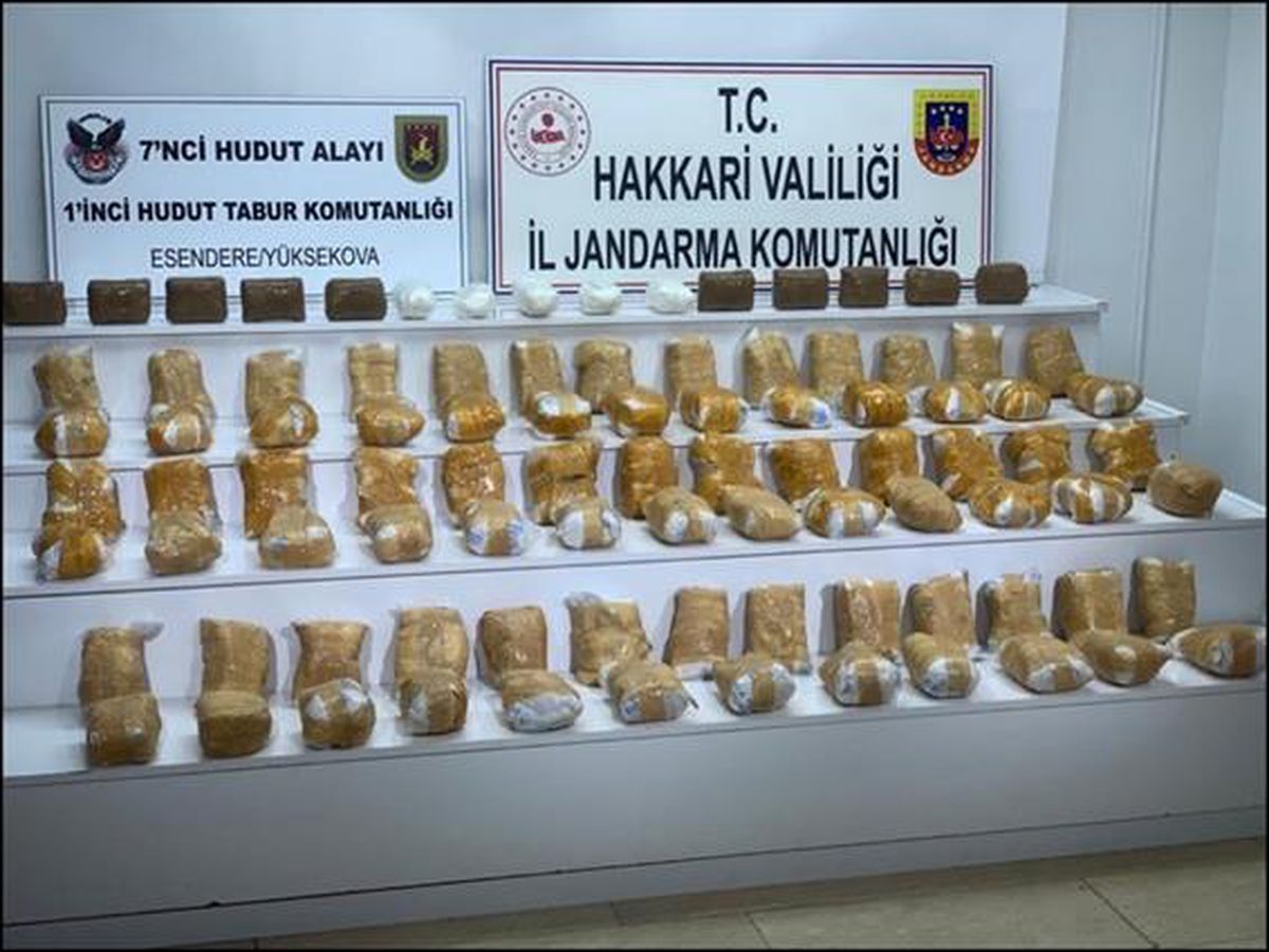 MSB: "İran\'dan ülkemize yasa dışı yollarla geçmeye çalışan 4 kişiyi yakaladı"