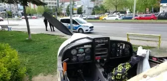 Şehir magandaları uçağı tahrip etti