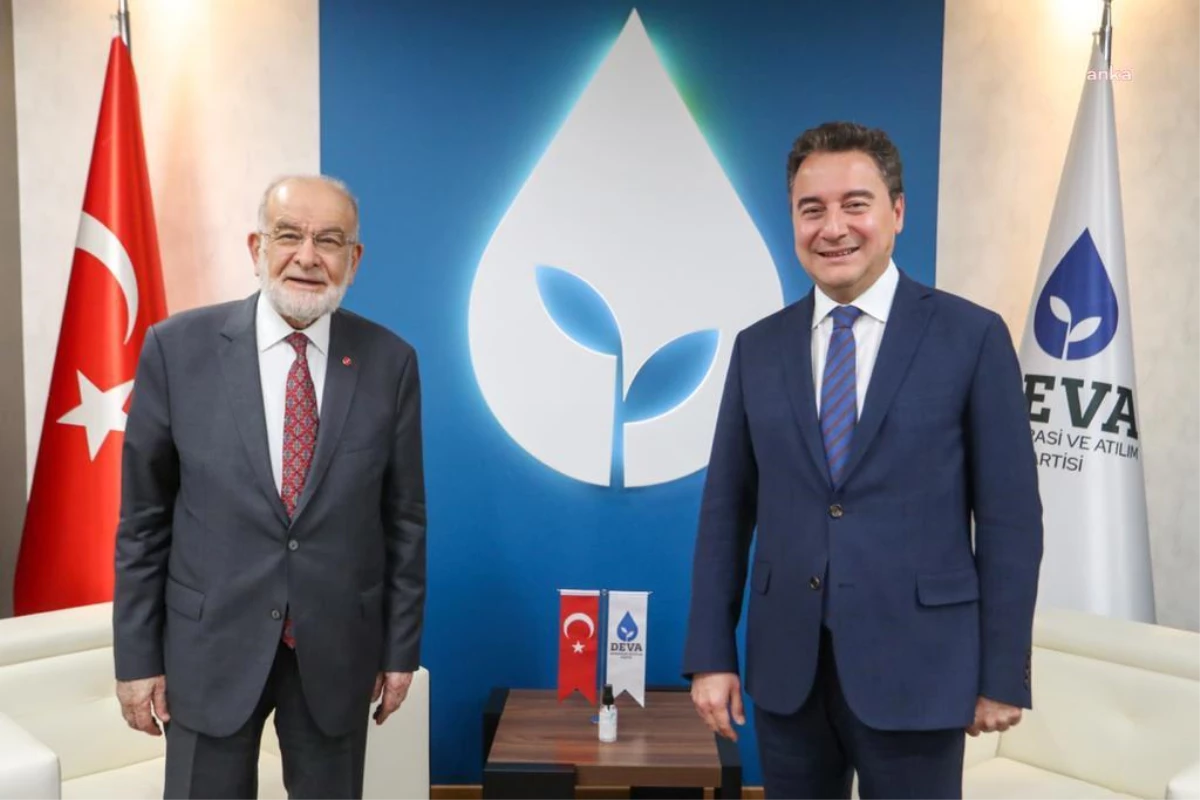 Temel Karamollaoğlu, Ali Babacan\'ı Ziyaret Etti