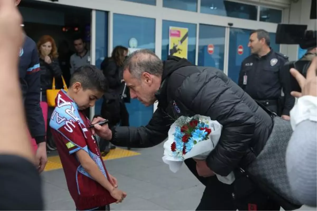 Trabzonspor kafilesi Kayseri\'ye geldi