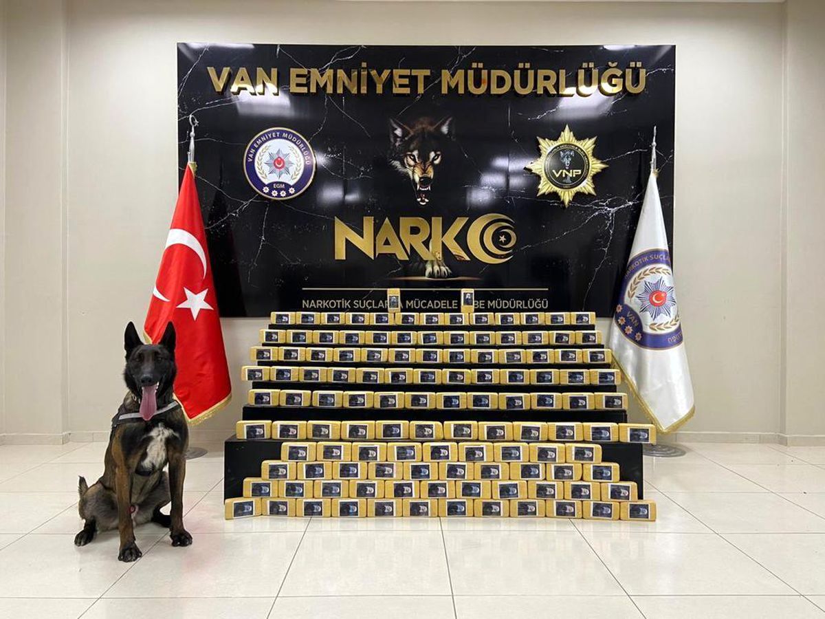 Van\'da 67 kilogram eroin ele geçirildi