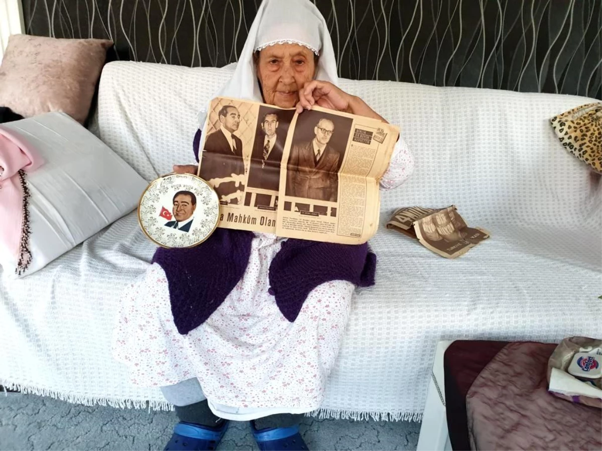 85 yaşındaki Altan Nine\'nin Menderes sevgisi görenleri şaşırtıyor
