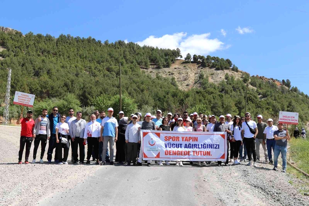Adıyaman\'da Sağlık İçin Hareket Et Günü etkinliği