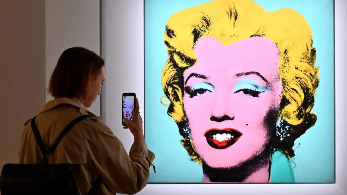 Andy Warhol\'un "Marilyn Monroe" tablosu 195 milyon dolara satıldı, 20.yüzyıl tarihine geçti!