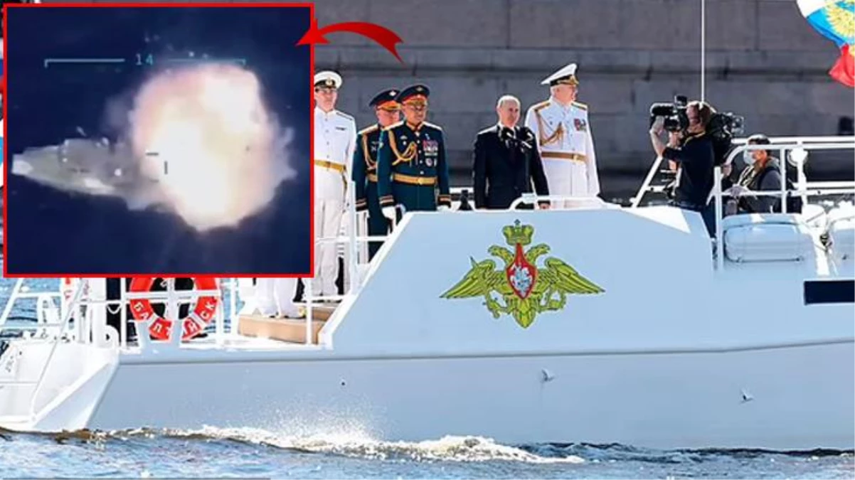 Putin\'in askeri geçit törenlerinde kullandığı bot Bayraktar TB2 SİHA tarafından imha edildi