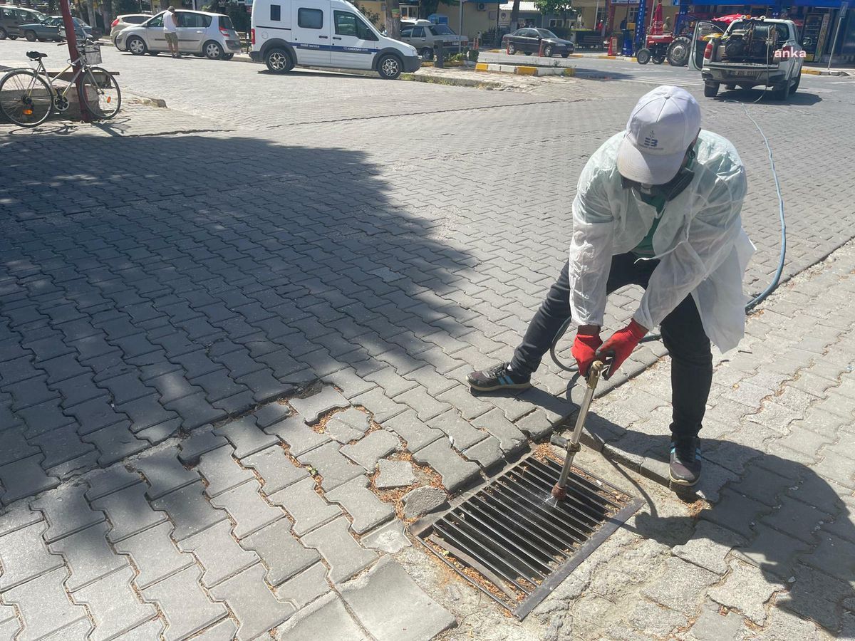 Belediye, Sineksiz Bir Edremit İçin İlaçlama Çalışmalarını Sürdürüyor