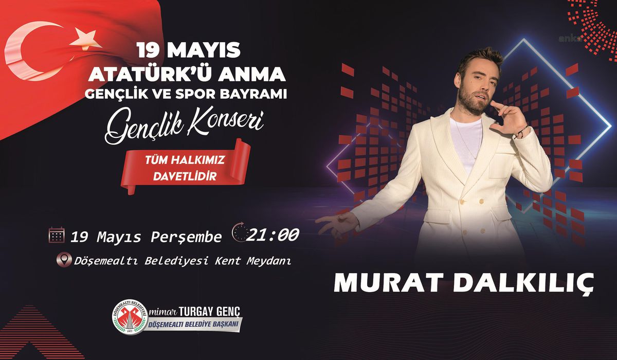 Döşemealtı\'nda 19 Mayıs Heyecanı