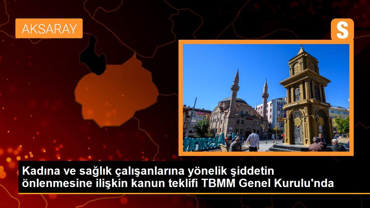 Kadına ve sağlık çalışanlarına yönelik şiddetin önlenmesine ilişkin kanun teklifi TBMM Genel Kurulu\'nda