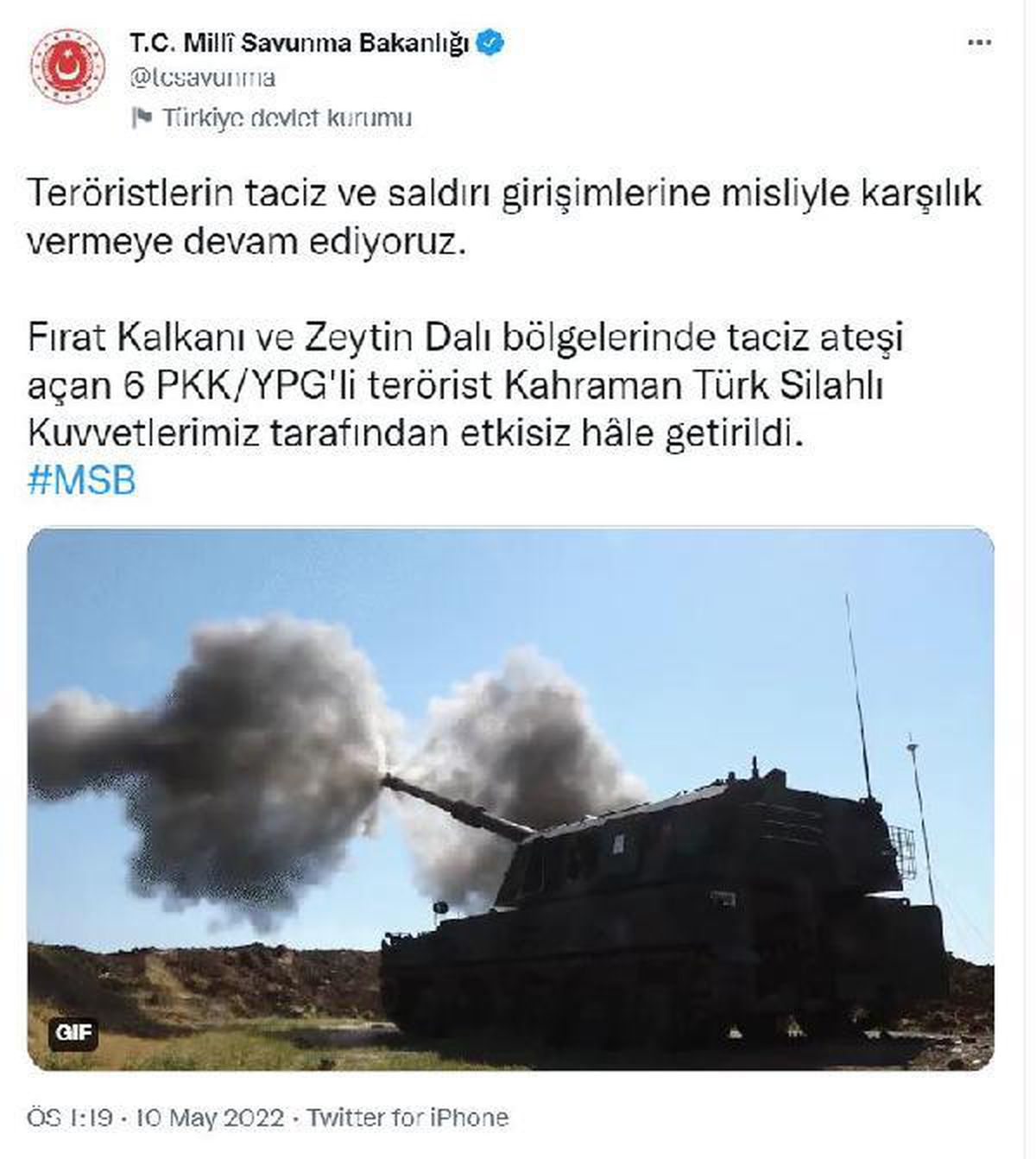 Son dakika haberleri | MSB: 6 terörist etkisiz hale getirildi