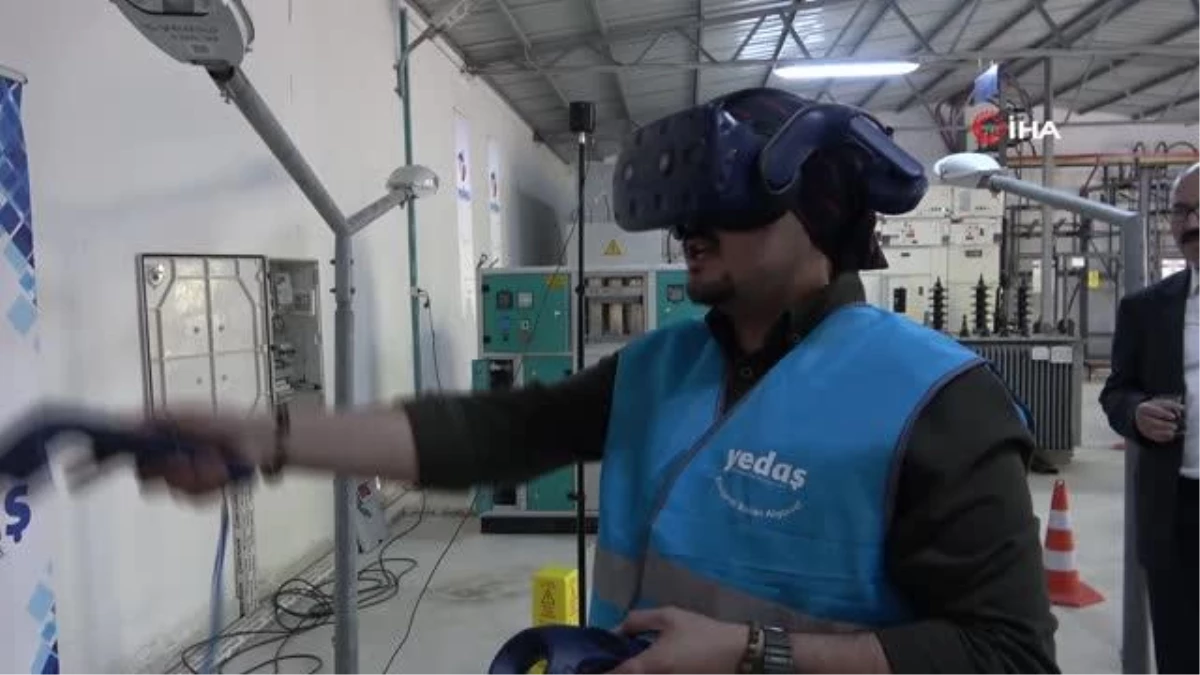 Öğrencilere VR gözlüklü iş sağlığı ve güvenliği eğitimi