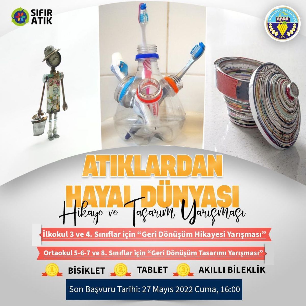 Turgutlu Belediyesi\'nden Dünya Çevre Günü\'ne Özel Yarışma