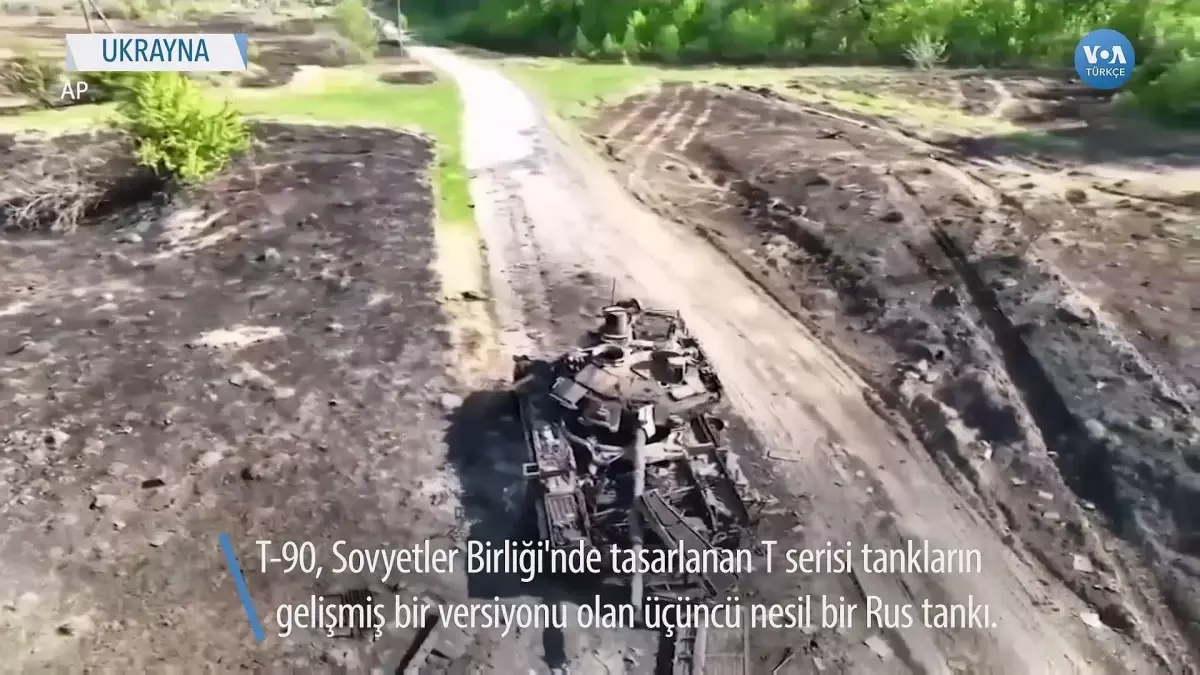 Ukrayna: "Bir Rus T-90 Tankını İmha Ettik"