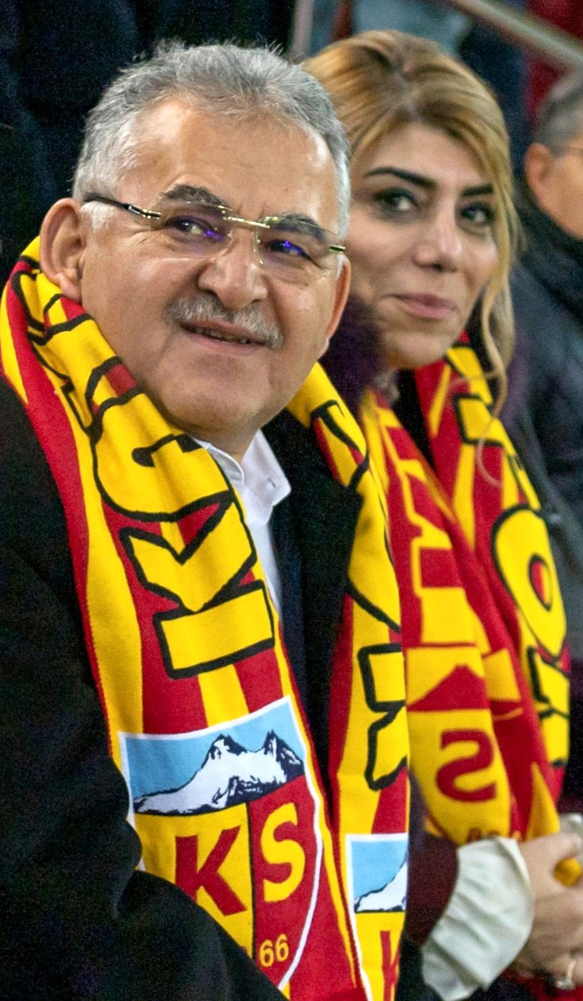 Vali Günaydın ile Büyükşehir Belediye Başkanı Büyükkılıç\'tan Kayserispor\'a tebrik