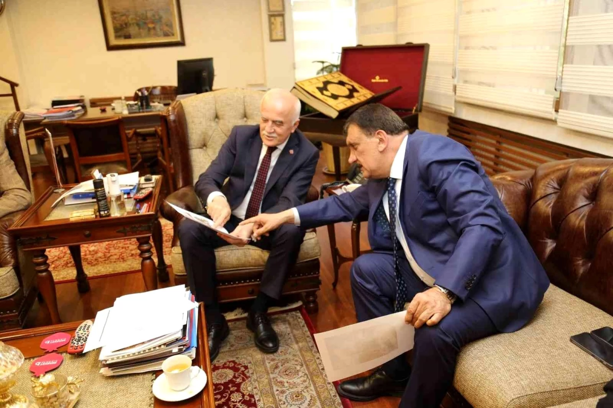 Başkan Gürkan Ankara\'da yoğun temaslarda bulundu