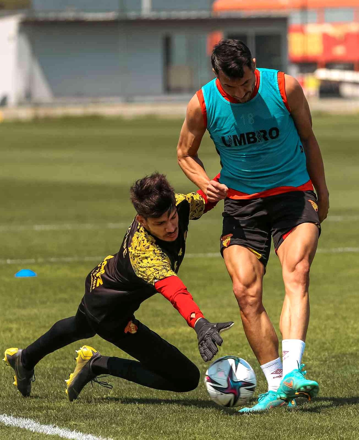 Göztepe, Beşiktaş maçı hazırlıklarına devam etti