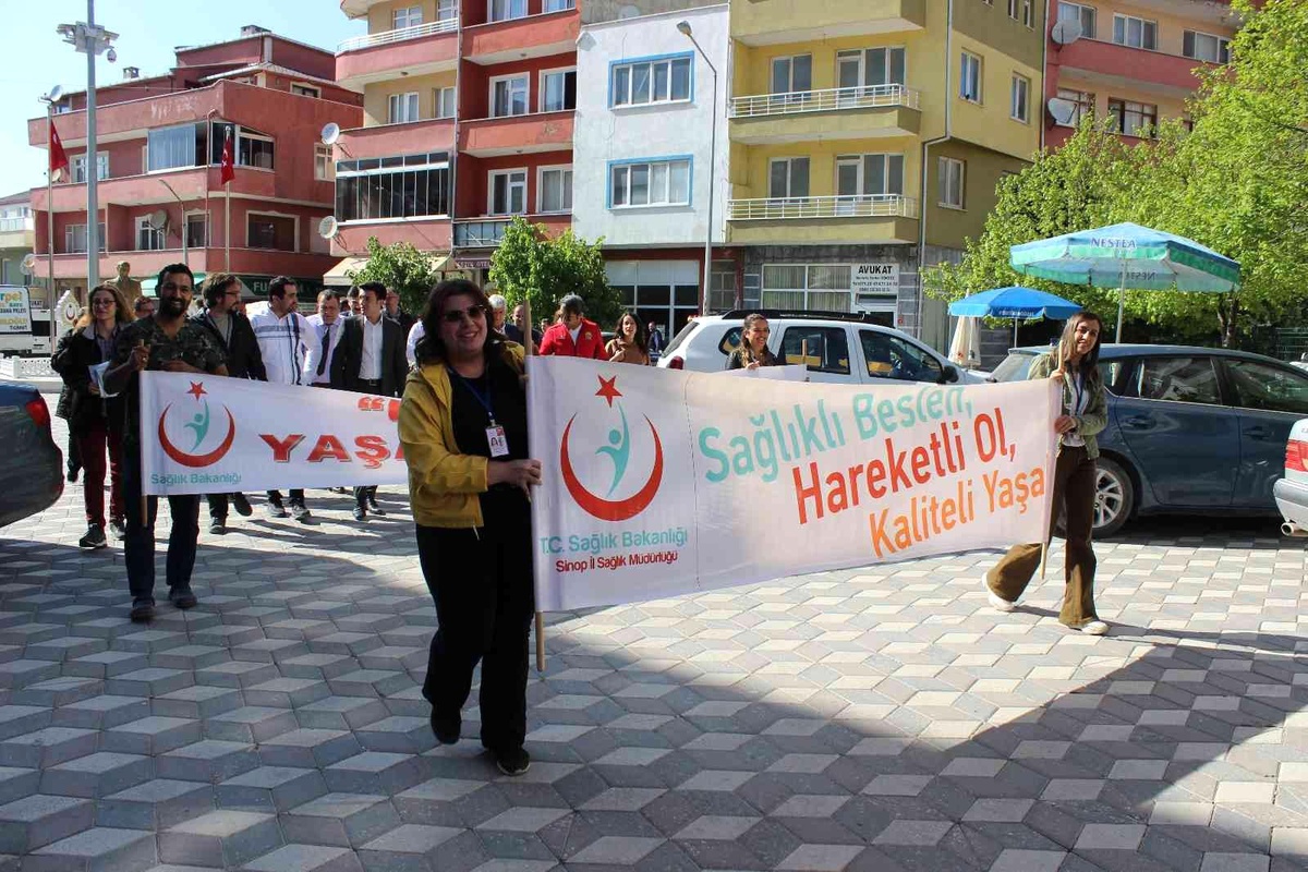 "Herkes İçin Yaşam Boyu Spor" yürüyüşü