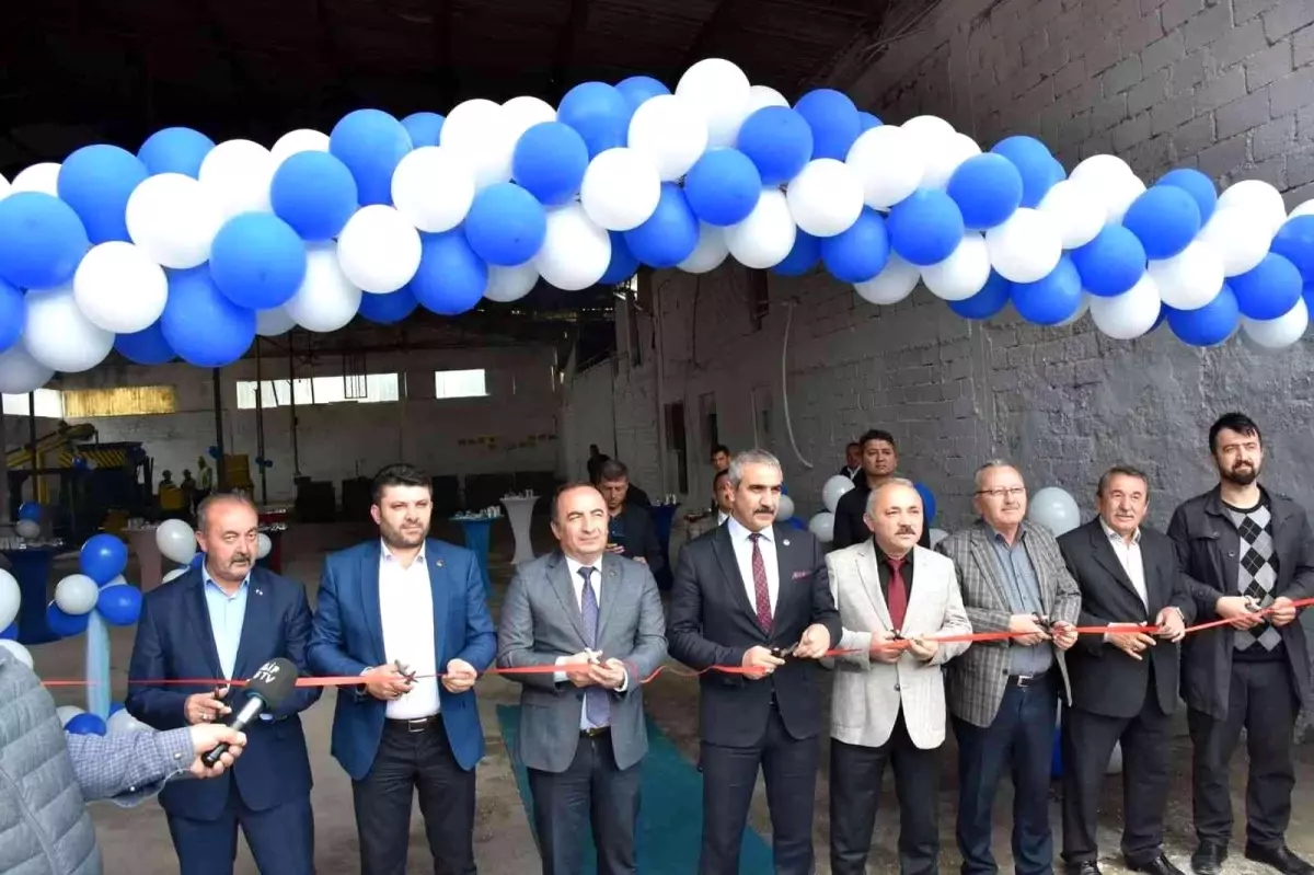 İskilip\'te beton parke tesisi törenle açıldı