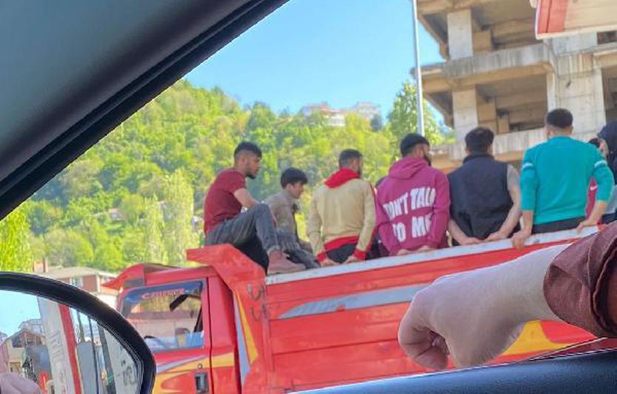 Kaçak ocakta çalışan 9 Afgan yakalandı