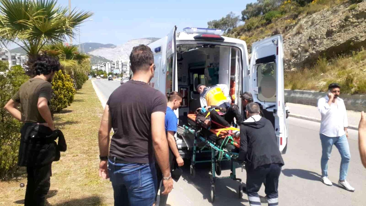 Söke\'de motosiklet kazası: 1 yaralı