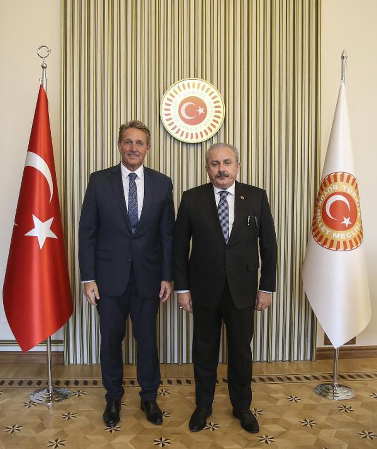 TBMM Başkanı Şentop, ABD Büyükelçisi Flake\'i kabul etti