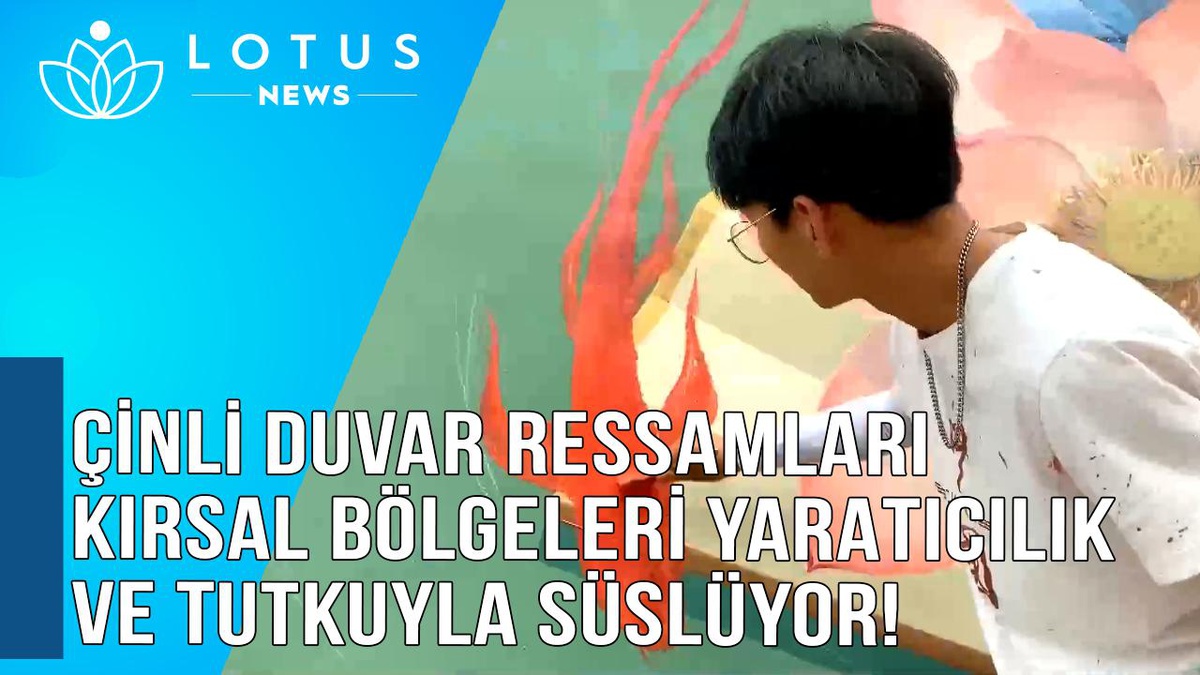 Video: Çinli Duvar Ressamları Kırsal Bölgeleri Yaratıcılık ve Tutkuyla Süslüyor