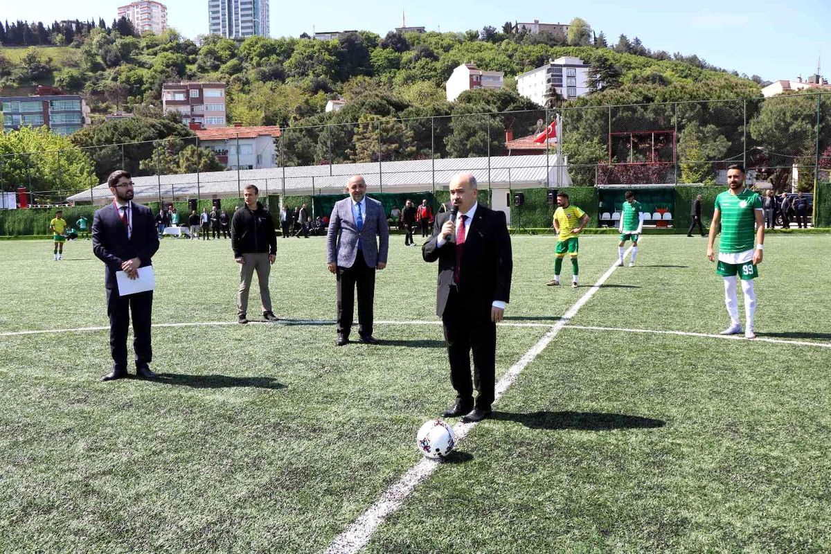 Yurtlar arası futbol turnuvası Türkiye finalleri Samsun'da başladı
