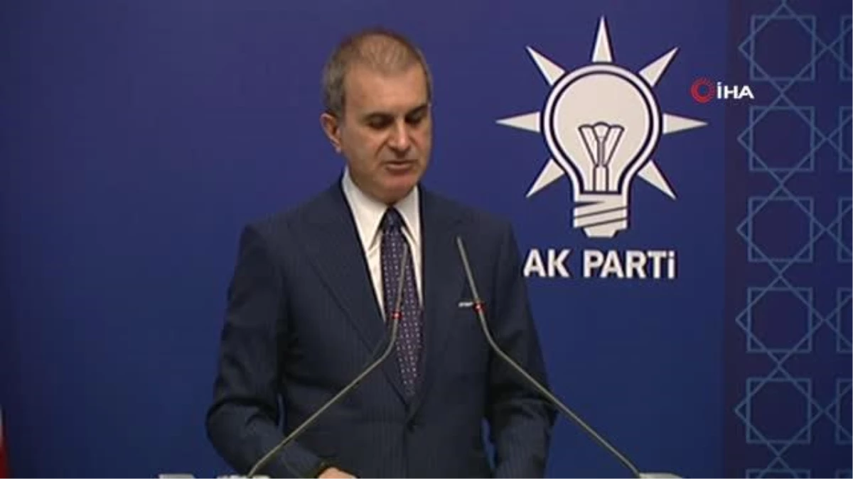 AK Parti Sözcüsü Çelik\'ten sığınmacı açıklaması; "Sonsuza kadar kalmayacaklar"