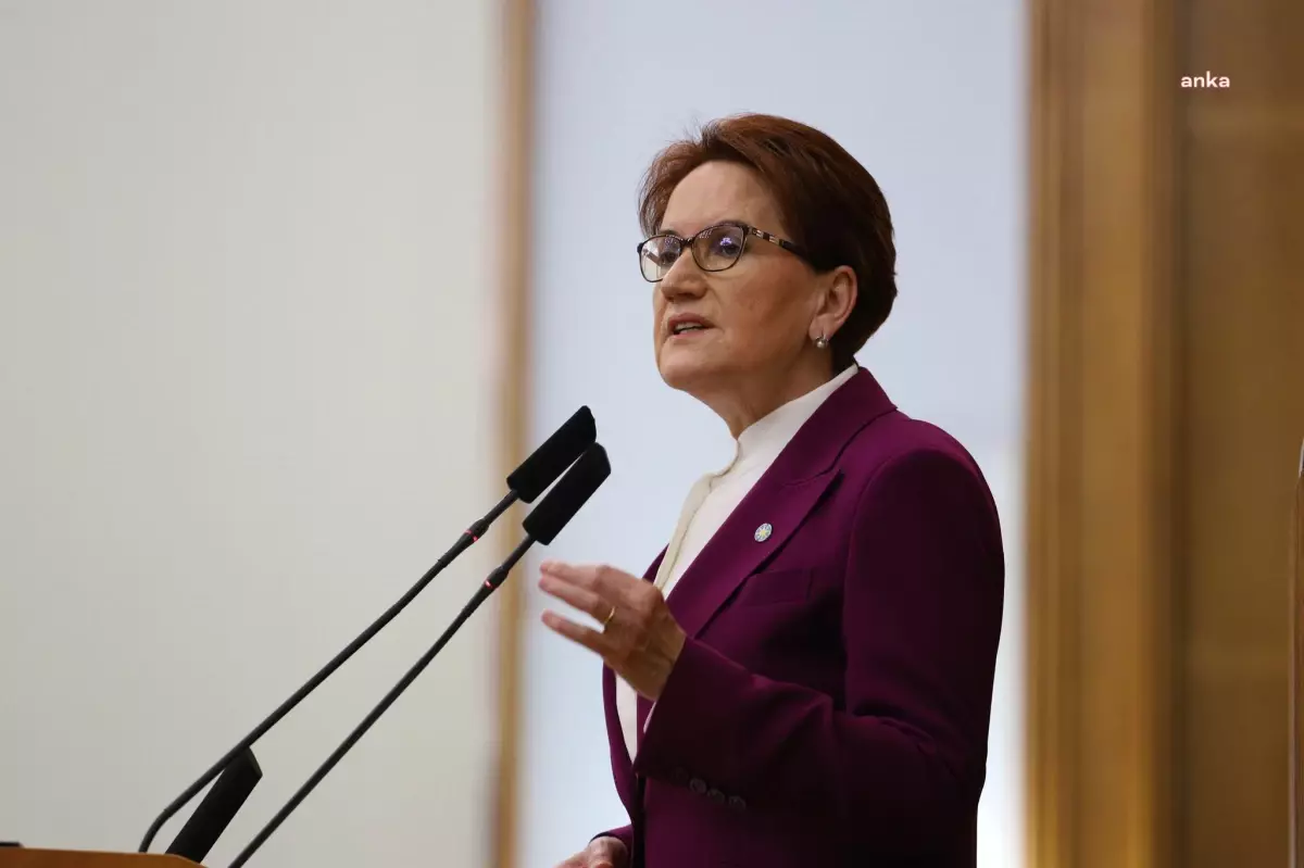 Akşener'den 'Kaftancıoğlu' Mesajı: 'Dünün Mağdurlarının, Bugün Mağrur Olduğu Bu Ucube Sistem, Türkiye'yi Daha Fazla Taşıyamaz'