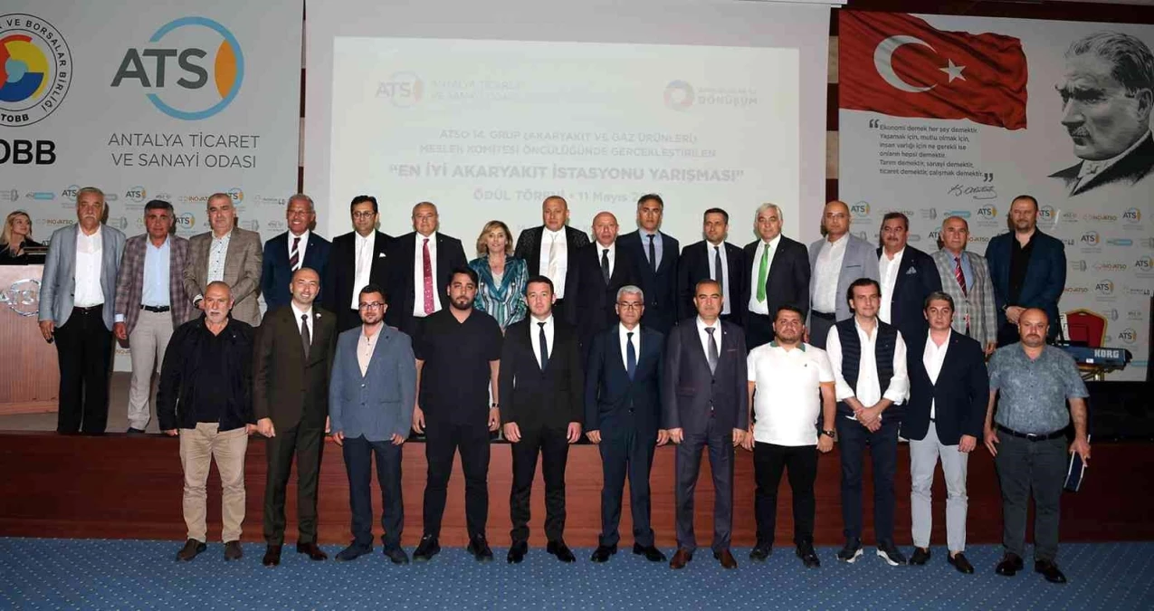 ATSO Antalya\'nın en iyi akaryakıt istasyonlarını ödüllendirdi
