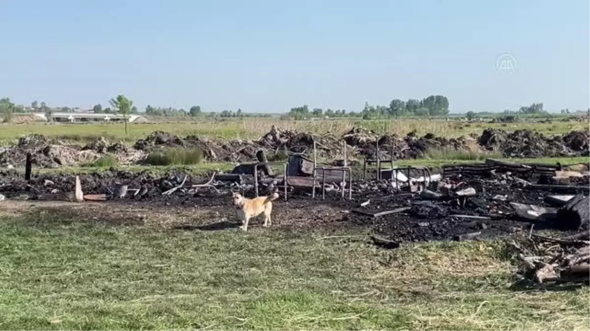 Baraka yangınında 1 kişi yaşamını yitirdi