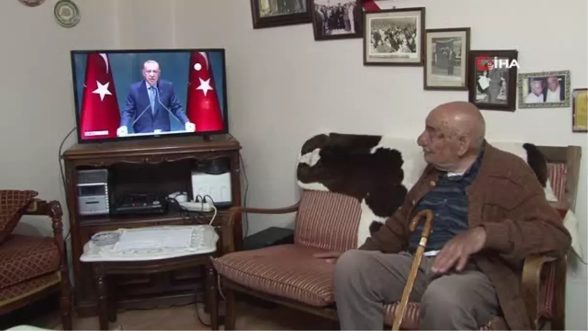 Boraltan Köprüsü faciasının 100 yaşındaki tanığı Bekir Doğan'dan Cumhurbaşkanı Erdoğan'a destek