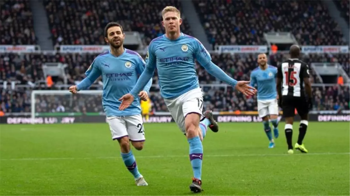 Premier Lig\'de Kevin De Bruyne şov! 24 dakikada attığı 3 golle lig tarihe geçti