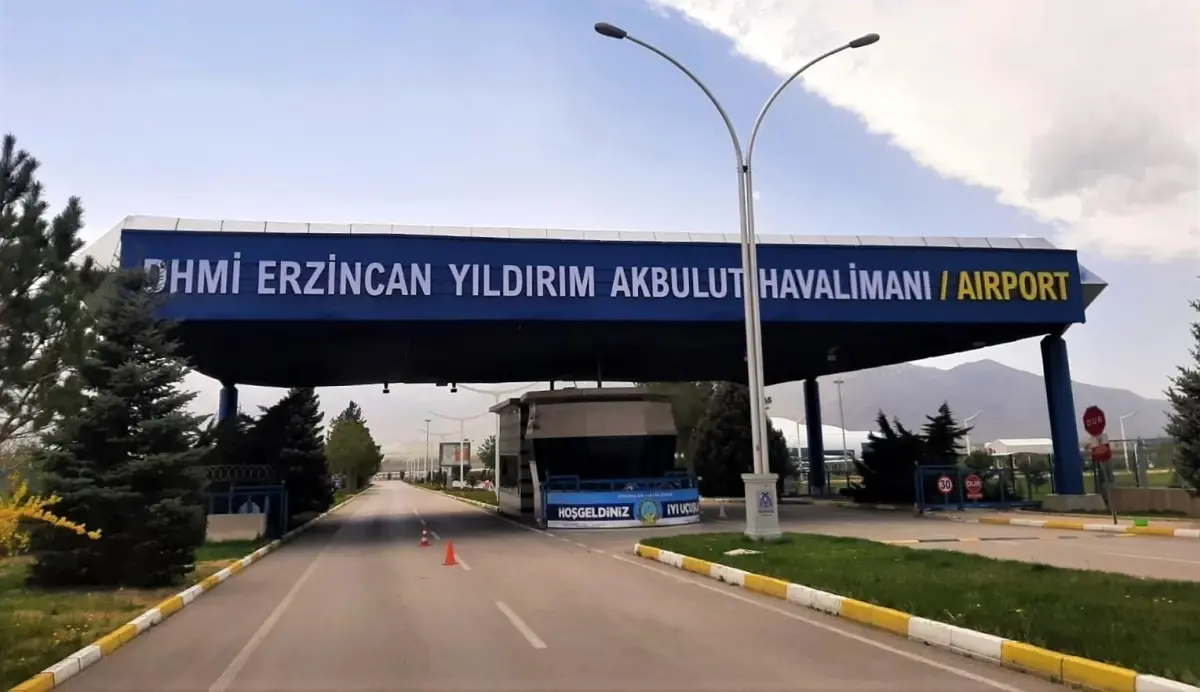 Erzincan Yıldırım Akbulut Havalimanı\'ndan nisan ayında 18 bin 976 yolcu faydalandı