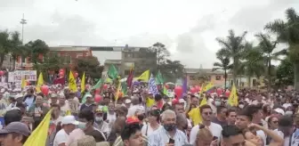 FUSAGASUGA - Kolombiya'da başkanlık yarışı - Gustavo Petro halka seslendi