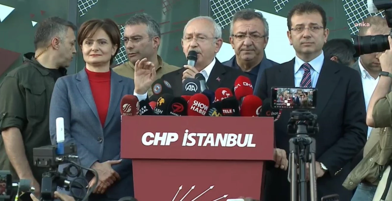 Kılıçdaroğlu, CHP Myk\'yı Olağanüstü Toplantıya Çağırdı